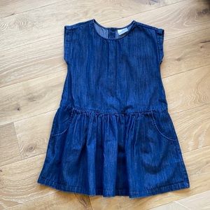 Hanna Andersson Denim dress size 120.